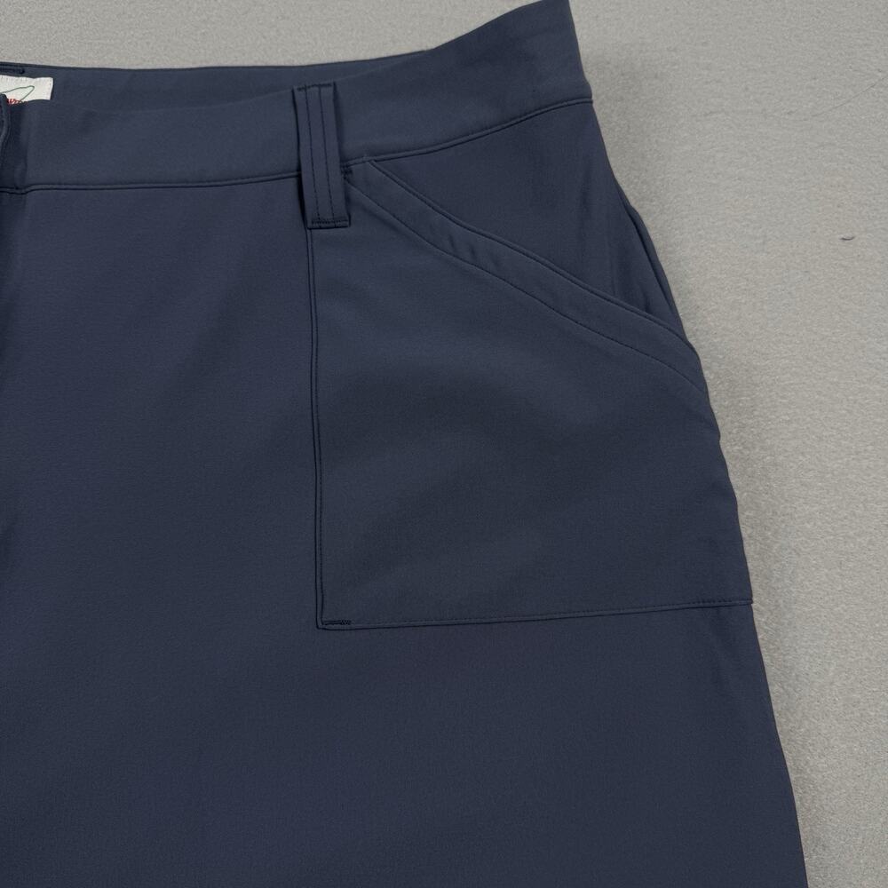 World Wide Sportsman Skort Women Size 18 Blue Stretch Golf Coastal Athletic NWT - Picture 3 of 16